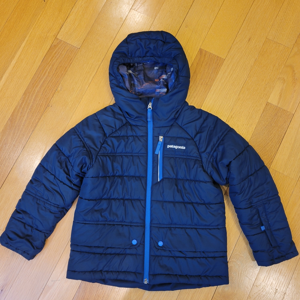 Patagonia Blue Puffer Jacket